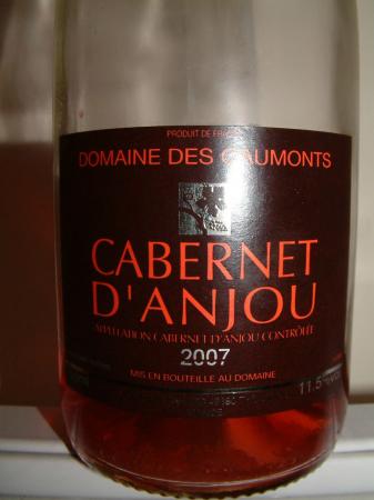 CABERNET D'ANJOU DEMI SEC 2007 DOMAINE DES GAUMONT