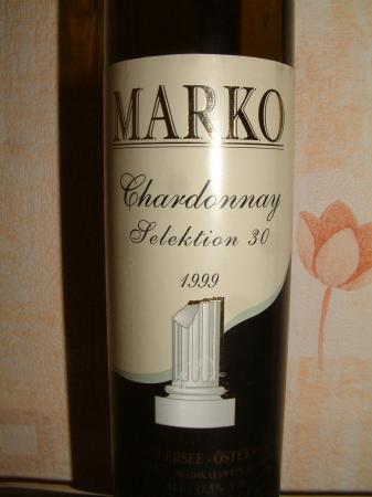 Chardonnay selektion 30 Auslese 99 de Markowitsch